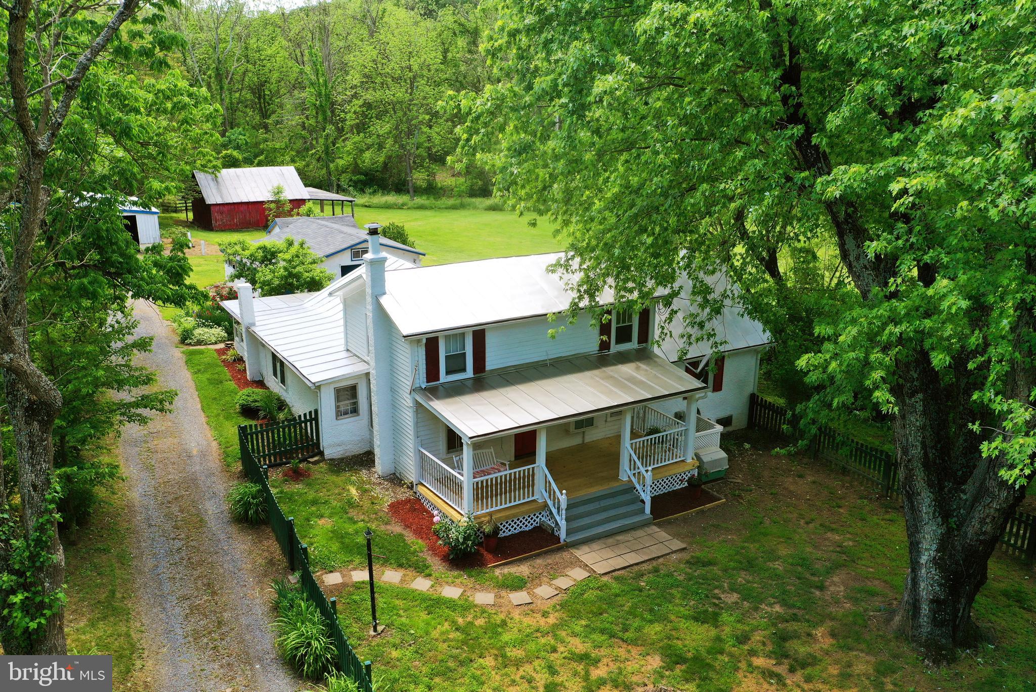 Front of house from air