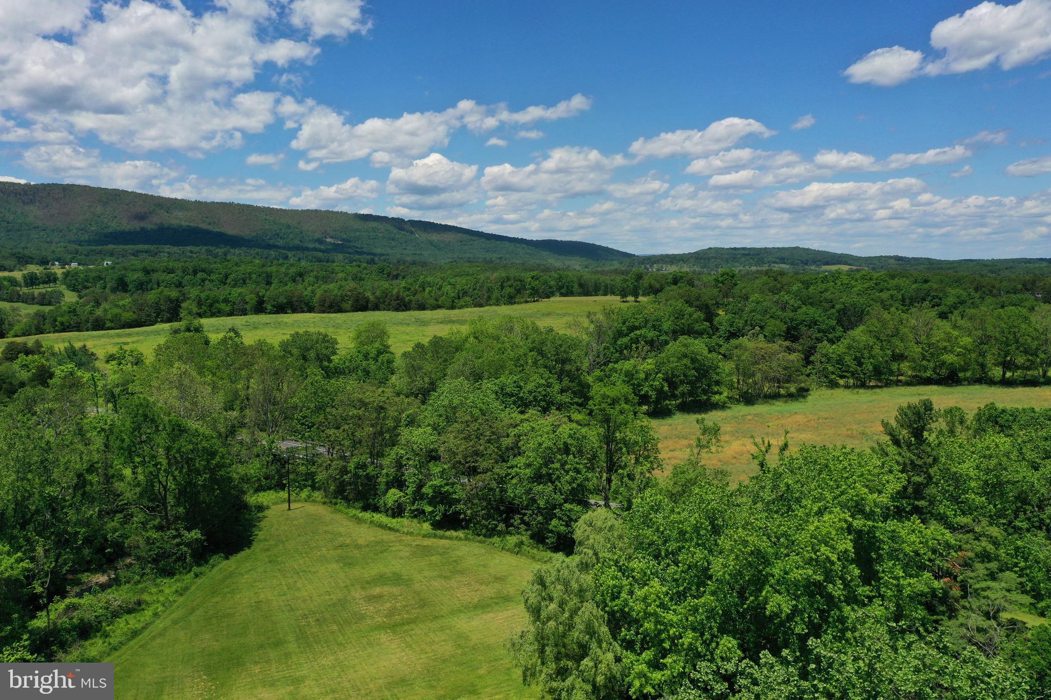 This land [lower left] has view of mountain
