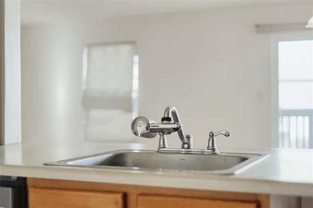a view of a sink