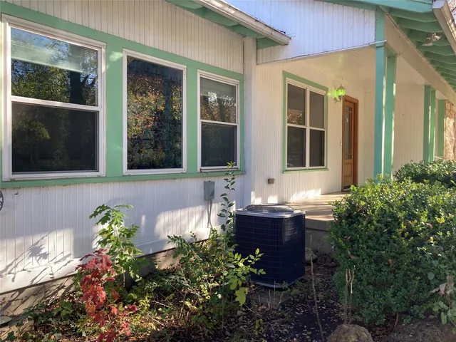 a view of a house with sitting area