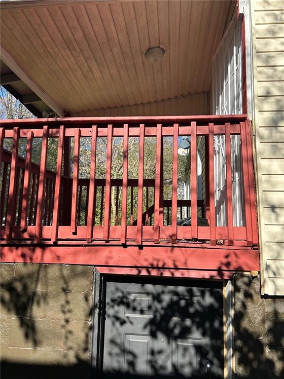 2647 Baker Ridge Drive Northwest Atlanta, GA 30318 - Photo 34 of 39 a view of a balcony with chairs
