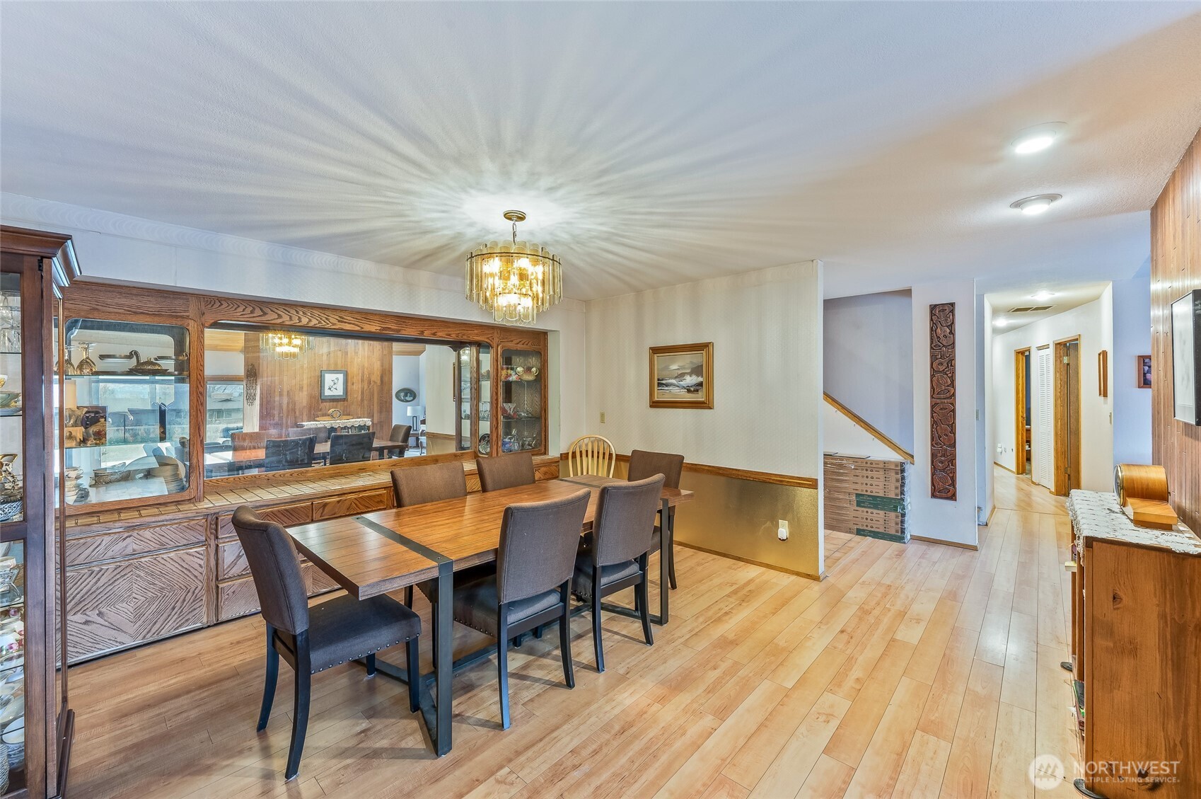 1919 B Fifth Street Wenatchee, WA 98801 - Photo 20 of 40 a view of a dining room with furniture window and wooden floor