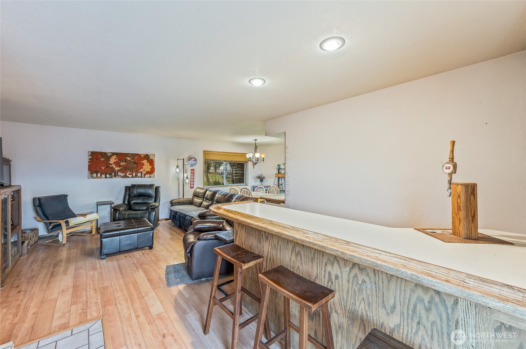 1919 B Fifth Street Wenatchee, WA 98801 - Photo 25 of 40 a view of a dining room with furniture wooden floor and a rug