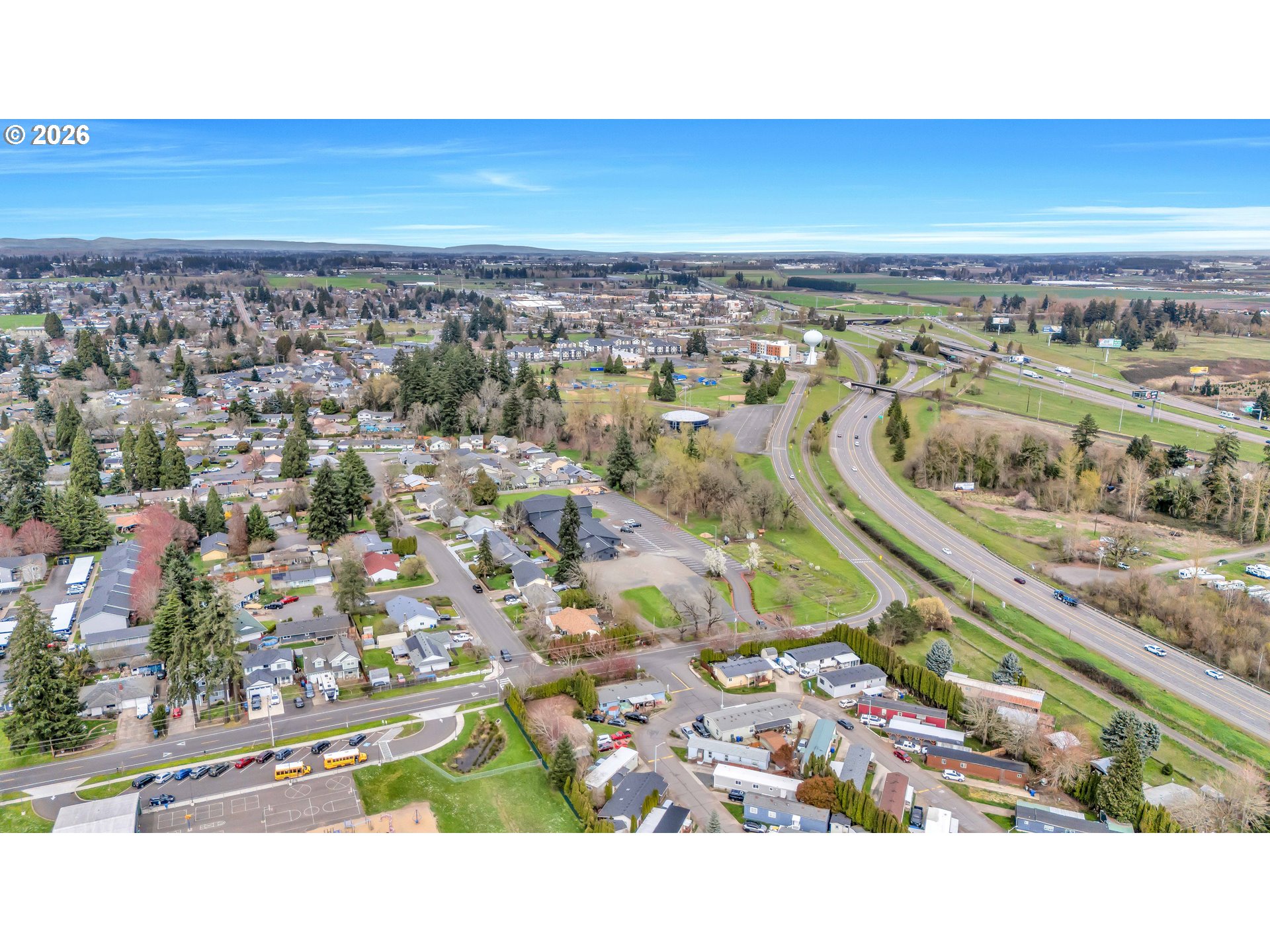 4783 Joyce Street, Unit 93 Keizer, OR 97303 - Photo 30 of 33 an aerial view of a city