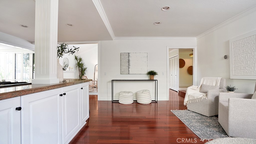 25312 Pizarro Road Lake Forest, CA 92630 - Photo 11 of 36 a spacious bathroom with a granite countertop sink and a mirror