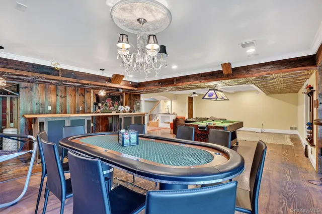 a view of shops door