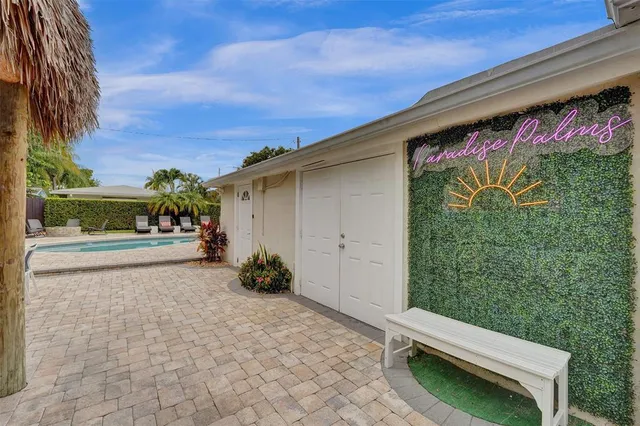 a view of outdoor space and yard