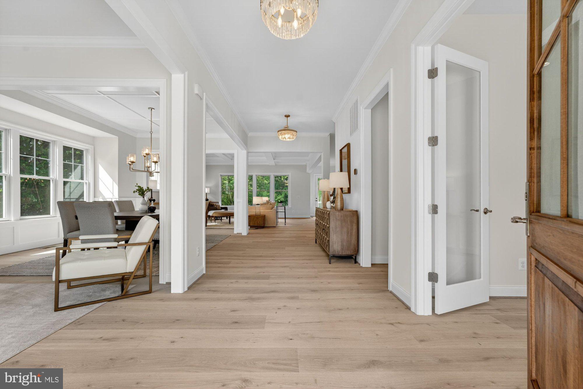 1436 Layman Street McLean, VA 22101 - Photo 7 of 105 a view of livingroom with furniture and wooden floor