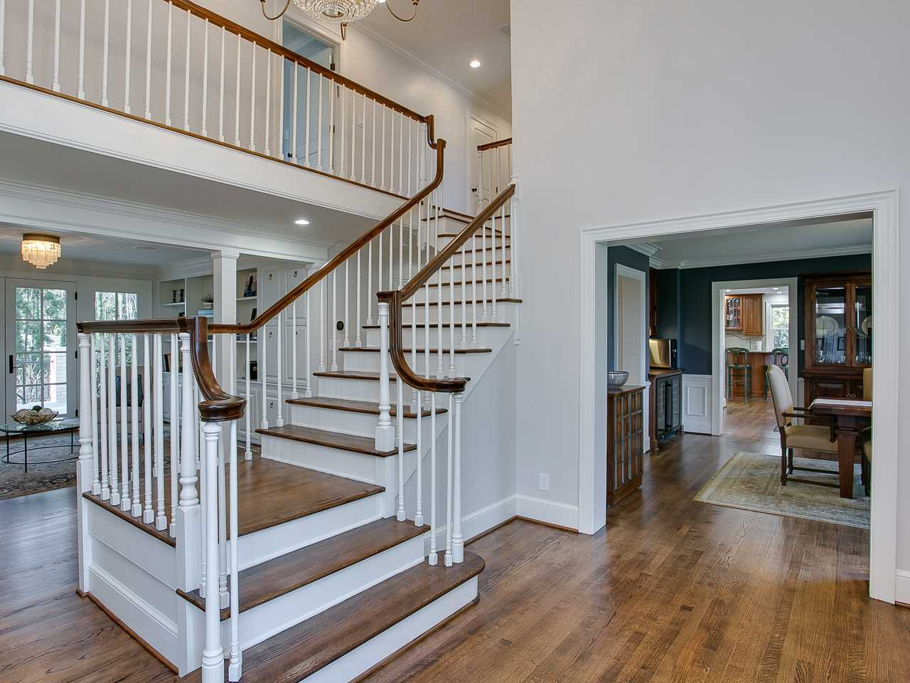 3712 Dover Road Durham, NC 27707 - Photo 4 of 30 Entry Staircase
