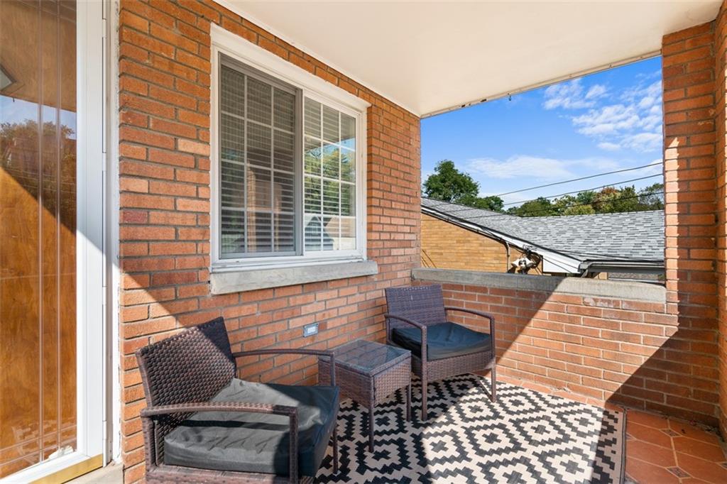 1538 Rutherford Avenue Pittsburgh, PA 15216 - Photo 5 of 43 a balcony view with a couch