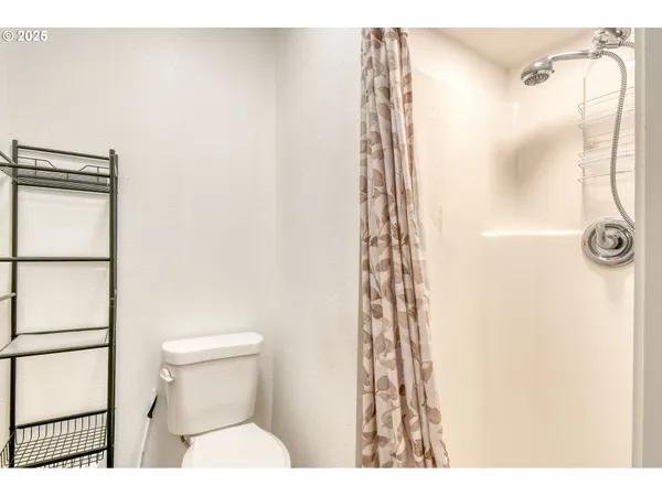 a room with dryer and washer