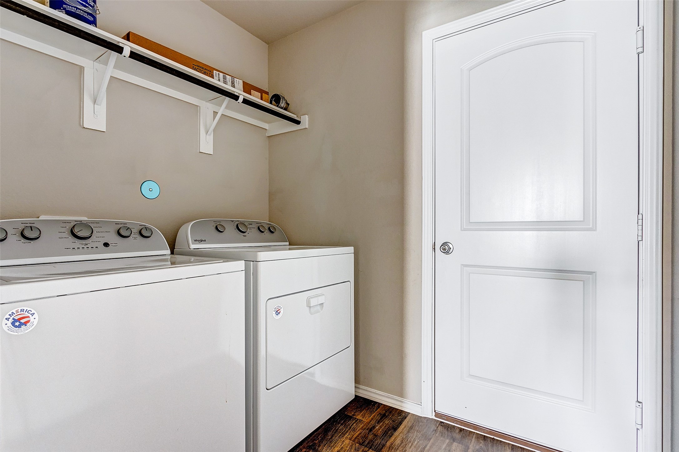 40454 Red Poppy Lane Magnolia, TX 77354 - Photo 10 of 23 a utility room with dryer and washer