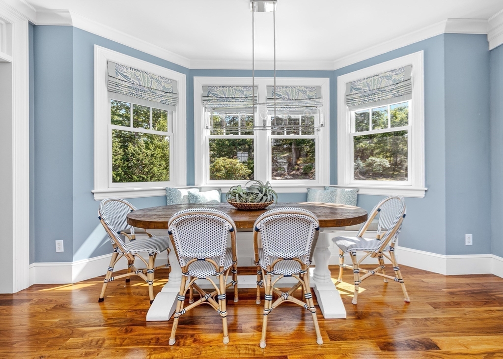 17 Mohawk Way Cohasset, MA 02025 - Photo 5 of 33 a dining room with furniture window wooden floor