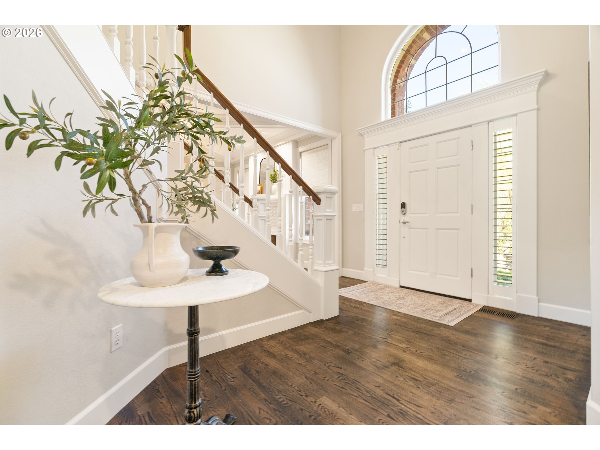 14401 Southeast Summit Court Clackamas, OR 97015 - Photo 3 of 47 a view of entryway with wooden floor