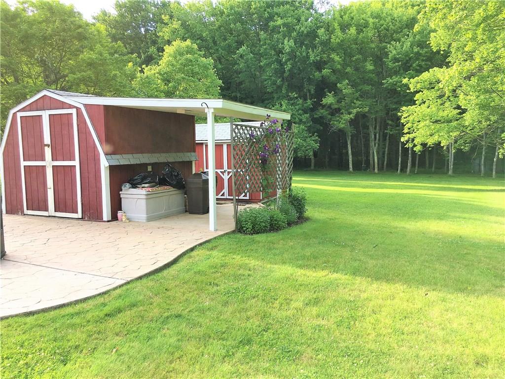 118 Beacon Road Renfrew, PA 16053 - Photo 24 of 24 The lovely outdoor backyard patio and sheds.