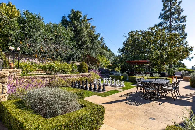 a view of a house with a patio