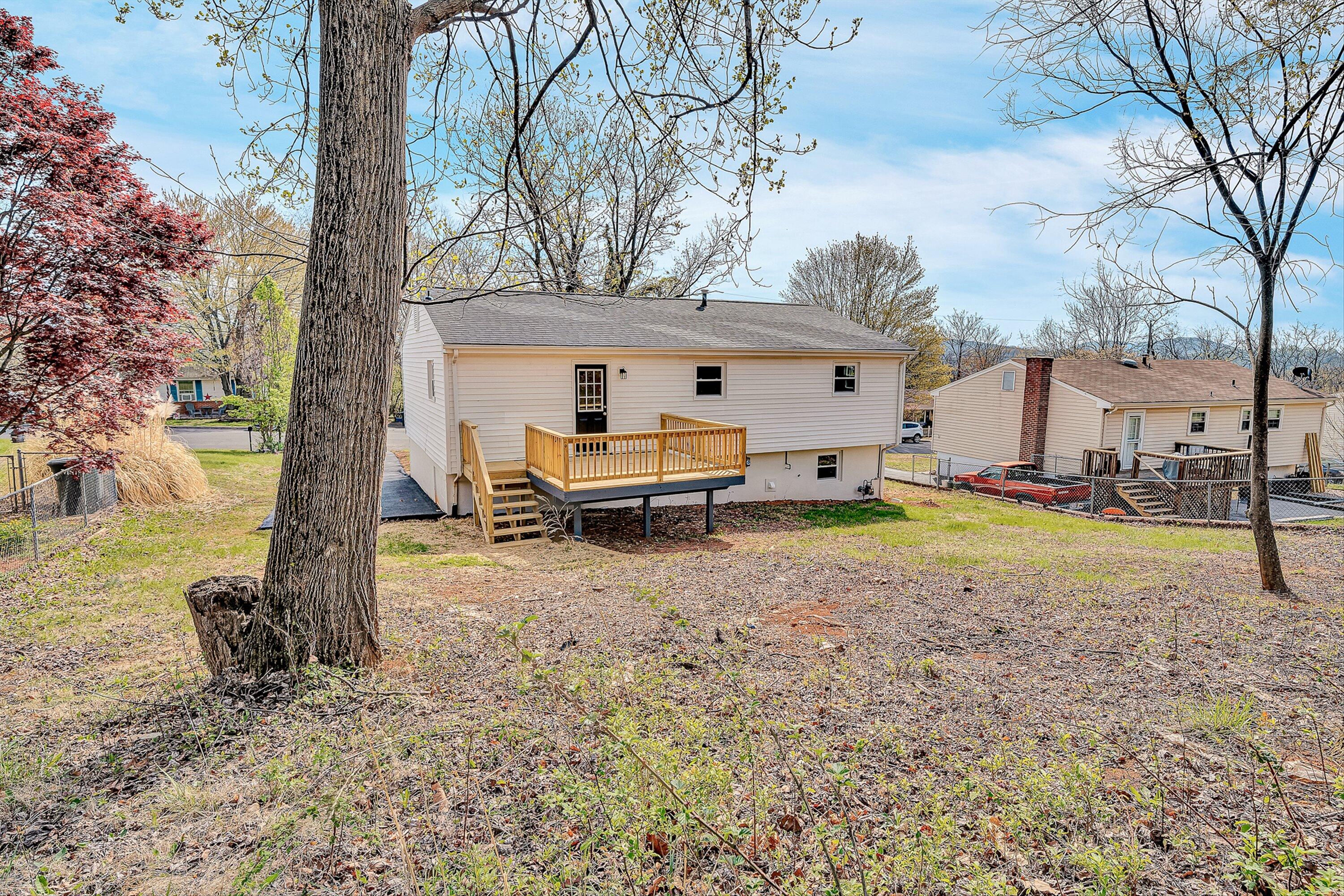 736 Ramada Road Vinton, VA 24179 - Photo 37 of 37 a view of a house with backyard and tree