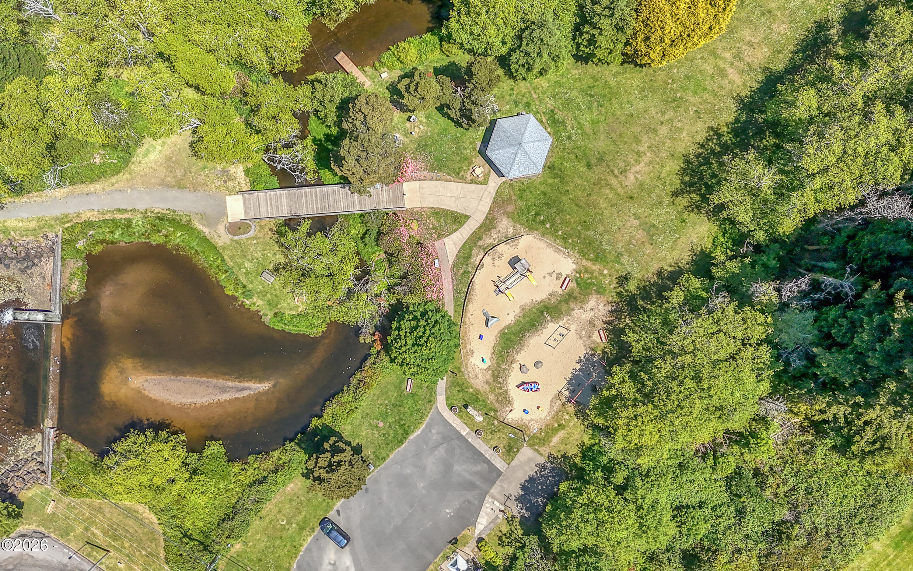 500 Southeast Shell Avenue Depoe Bay, OR 97341 - Photo 11 of 33 Overhead Drone of the Park