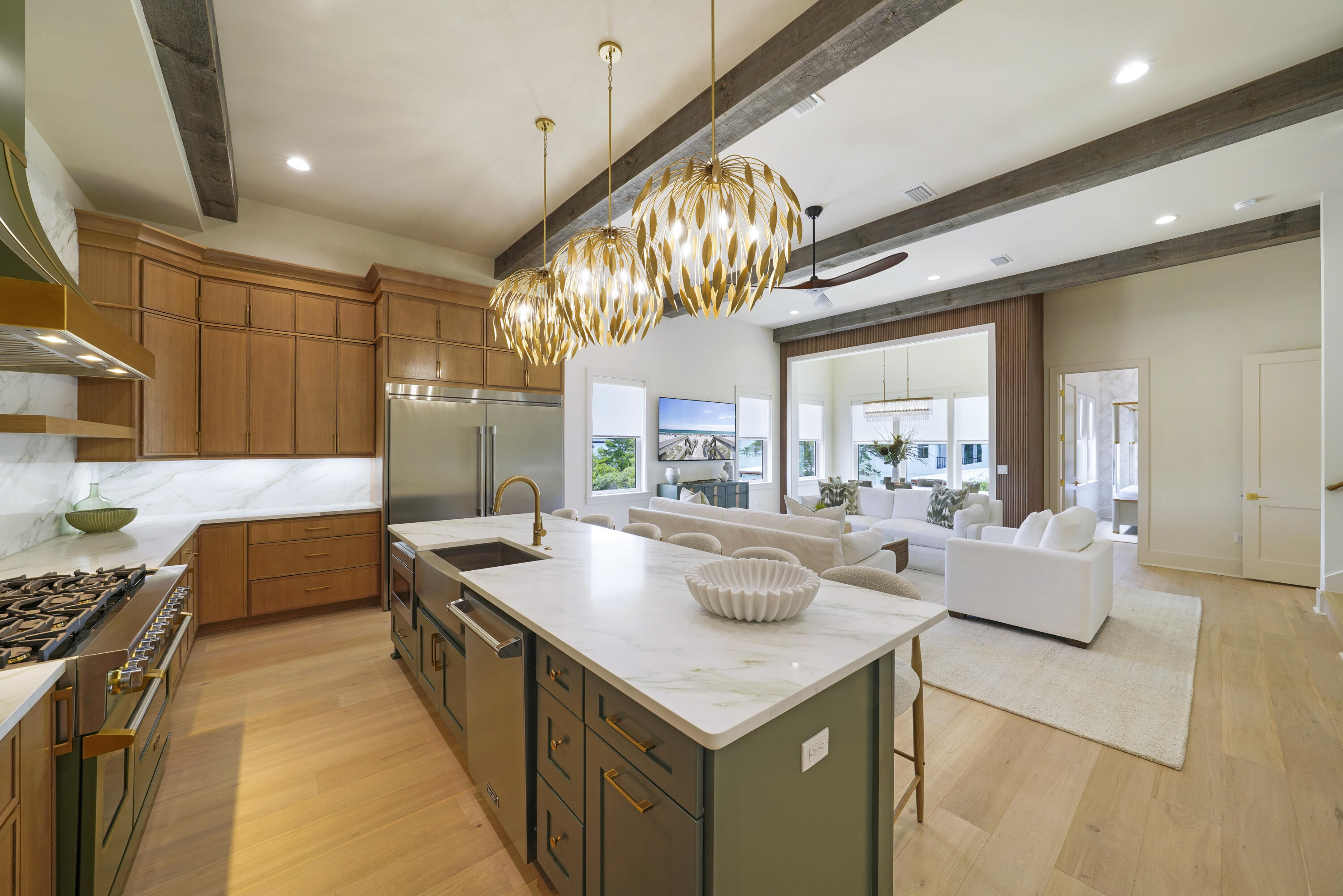 56 Sea Croft Cove Santa Rosa Beach, FL 32459 - Photo 25 of 65 a kitchen with granite countertop lots of counter top space