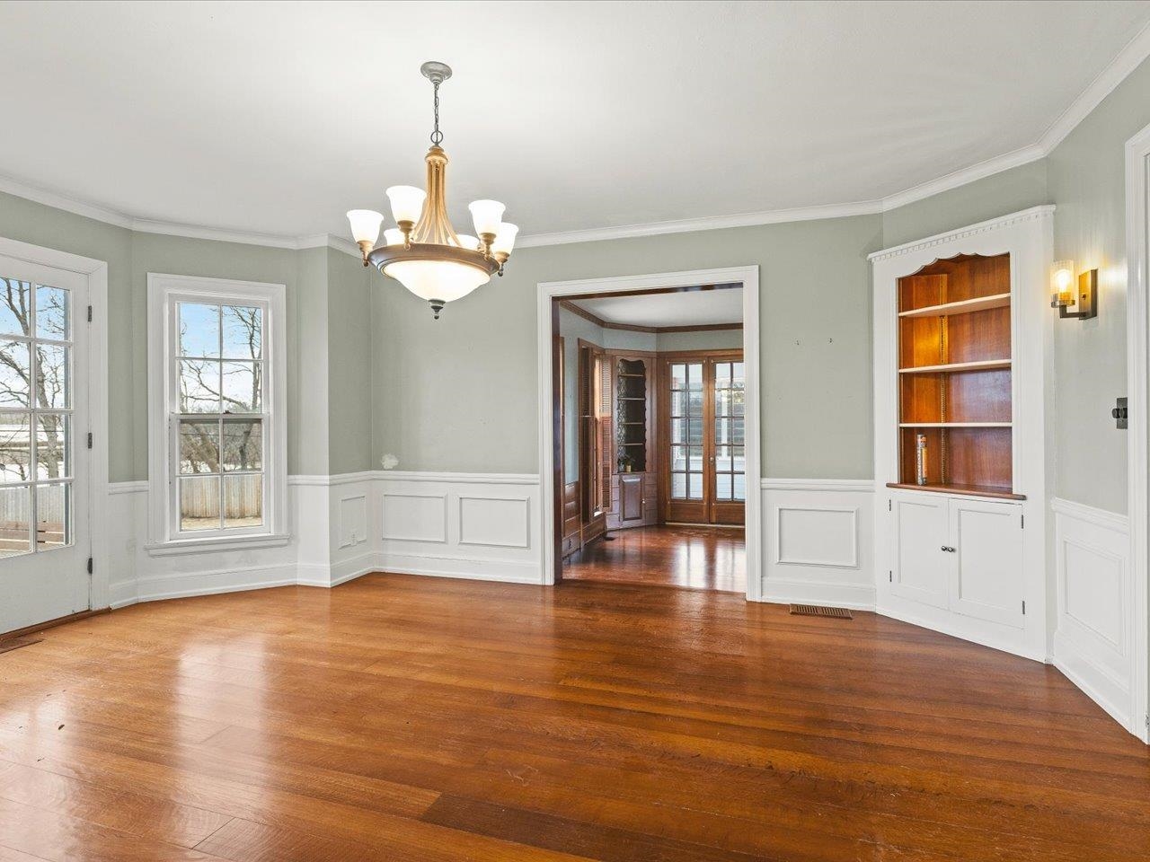 2014 Glenview Road Rockford, IL 61107 - Photo 31 of 82 a view of an empty room with wooden floor and a window