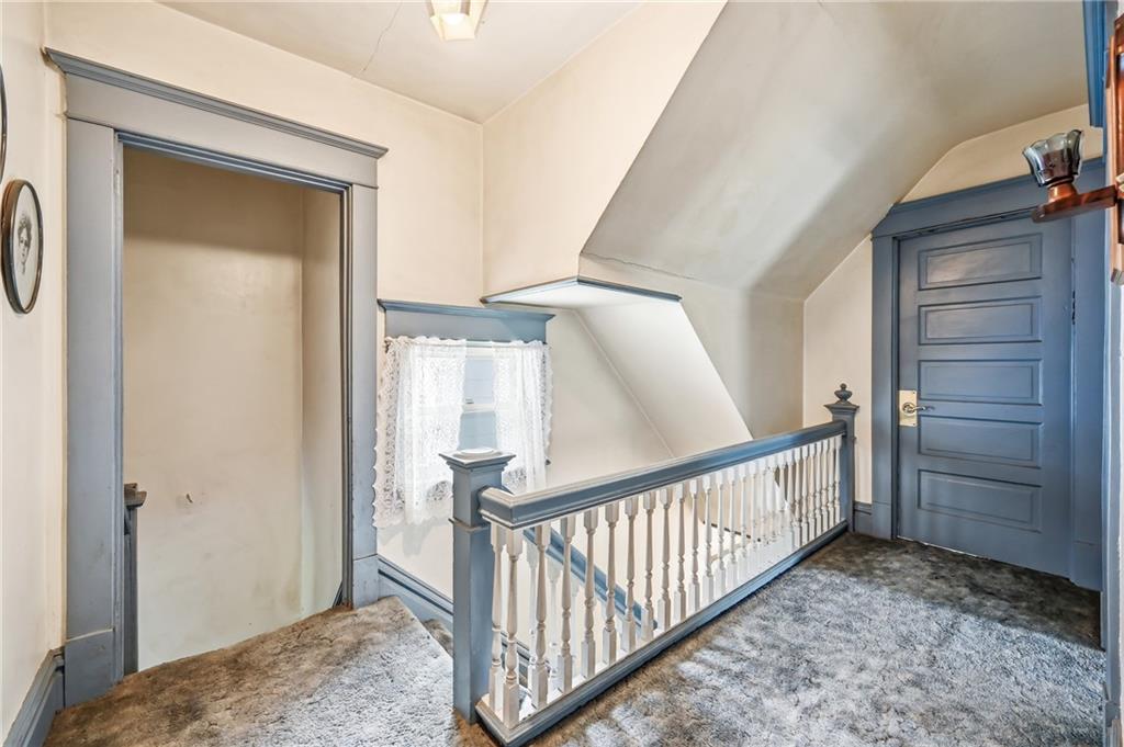 753 Spruce Avenue Sharon, PA 16146 - Photo 17 of 31 a view of a hallway view with staircase