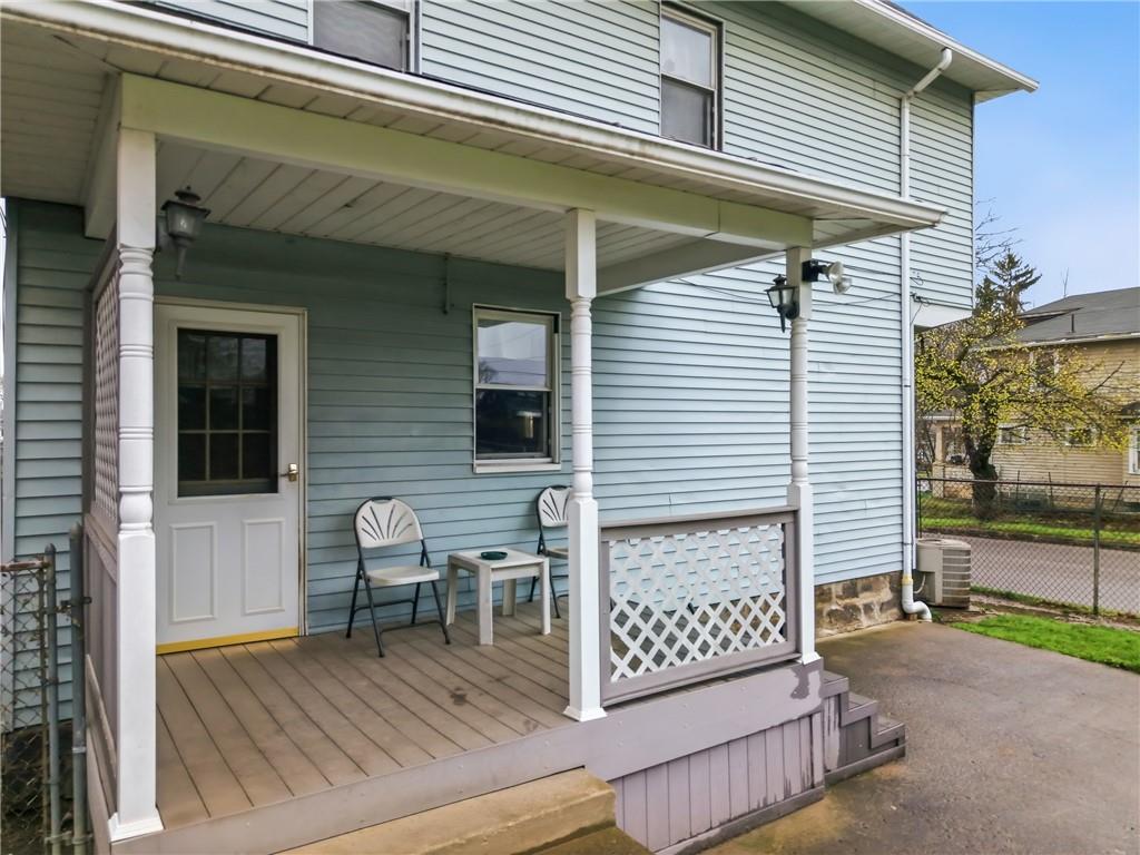 753 Spruce Avenue Sharon, PA 16146 - Photo 30 of 31 a view of a wooden chairs and a table in the patio