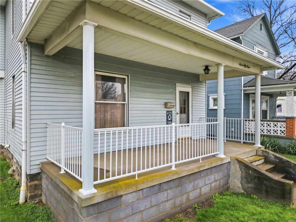 753 Spruce Avenue Sharon, PA 16146 - Photo 5 of 31 a view of backyard with deck