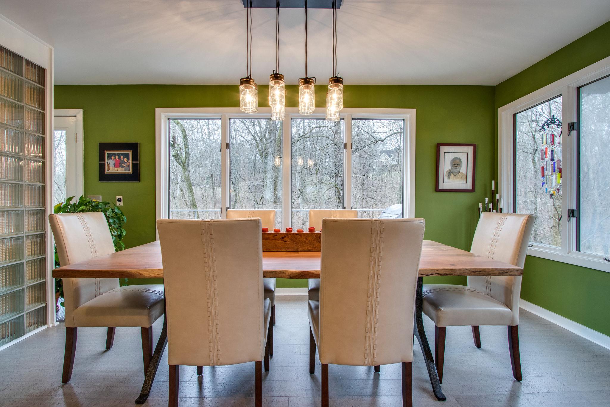 1922 Arlington Road Lebanon, TN 37087 - Photo 7 of 30 a view of a dining room with furniture a chandelier and wooden floor