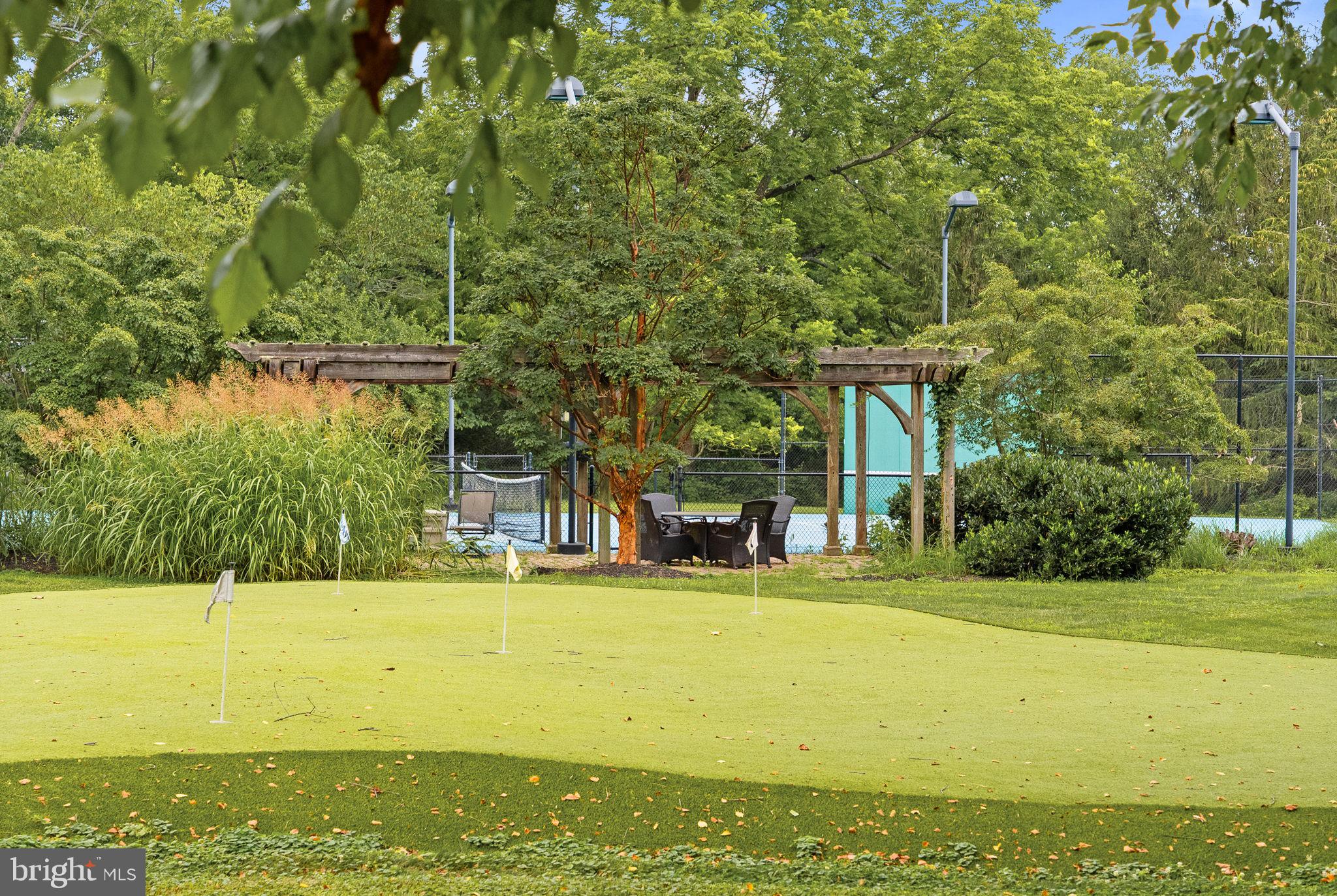 790 Brushtown Road Ambler, PA 19002 - Photo 90 of 104 Putting Green overlooking the Sports Court