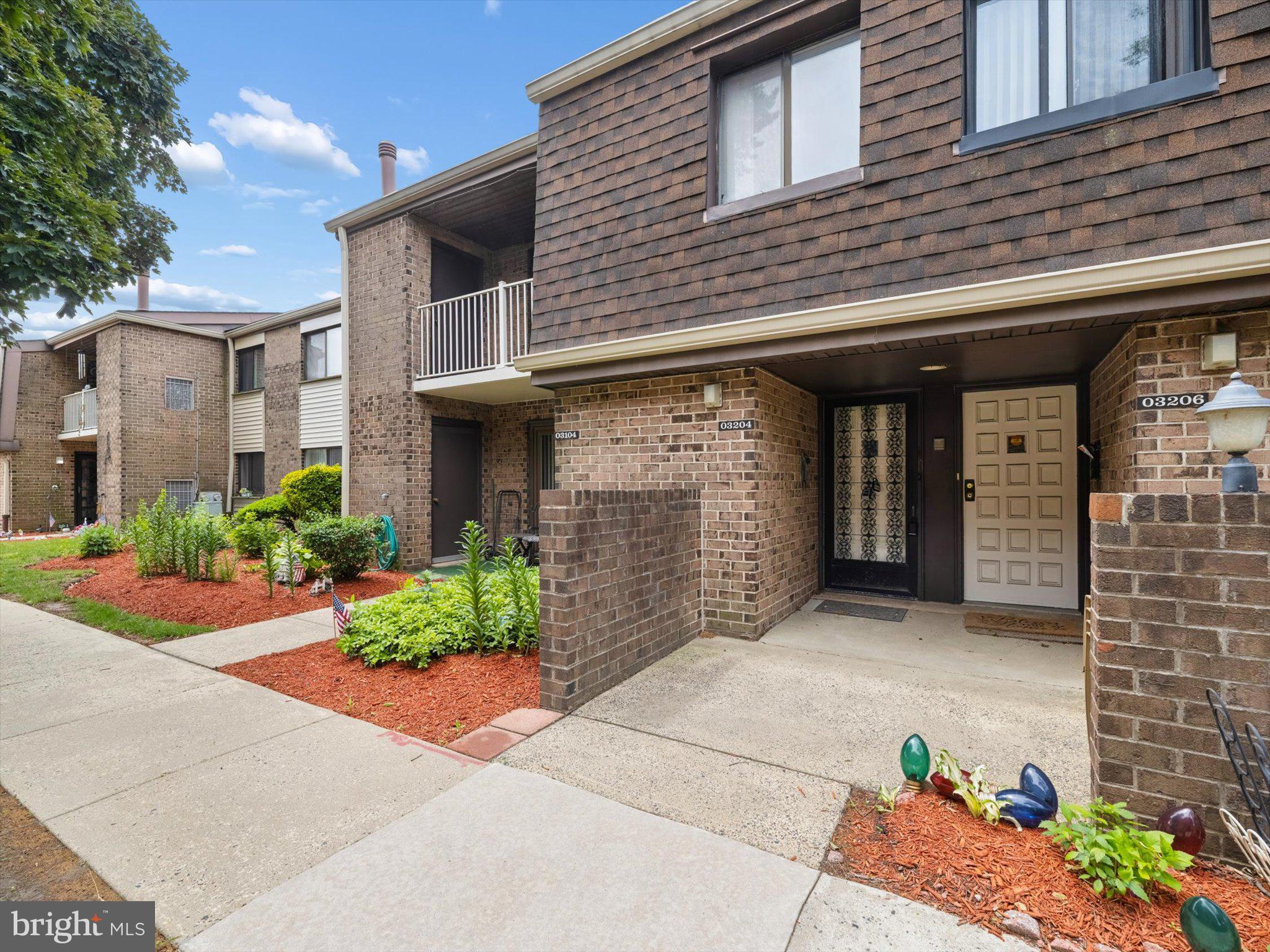 3204 Delaire Landing Road, Unit 3204 Philadelphia, PA 19114 - Photo 2 of 39 Front entrance to enclosed staircase to condo