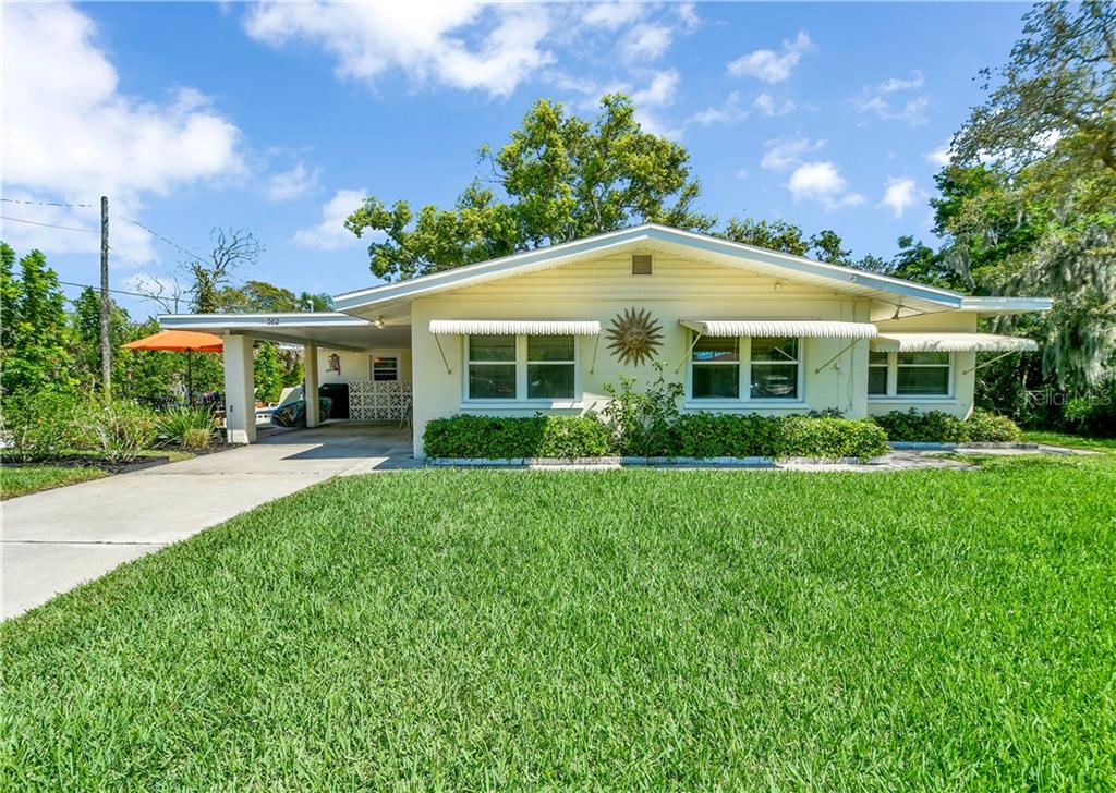 512 Shore Road Nokomis, FL 34275 - Photo 1 of 1 Front of home from Shore Rd. Less than 1 mile to Nokomis Beach.