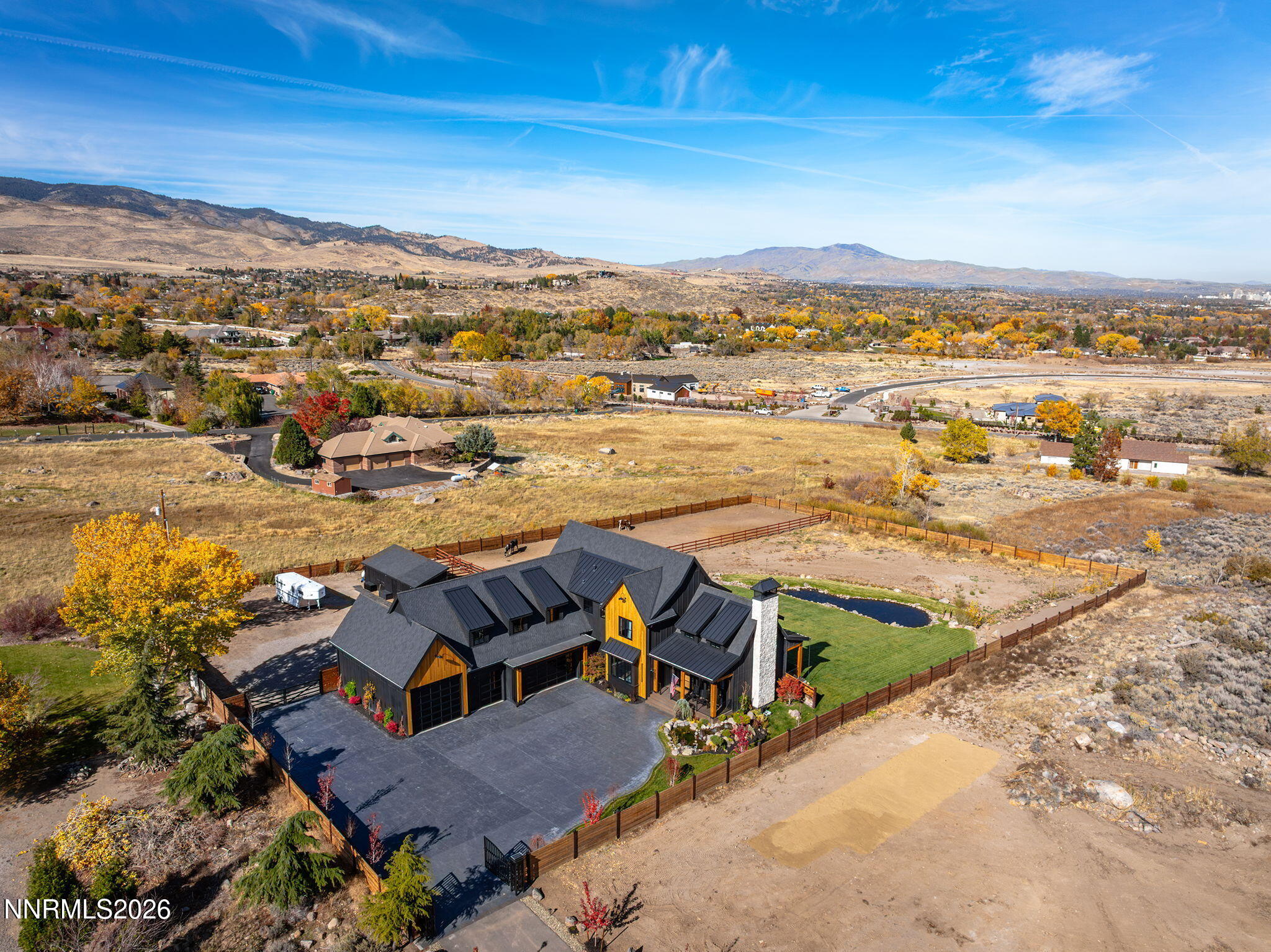 1426 Foothill Road Reno, NV 89511 - Photo 86 of 100 an aerial view of residential houses with outdoor space