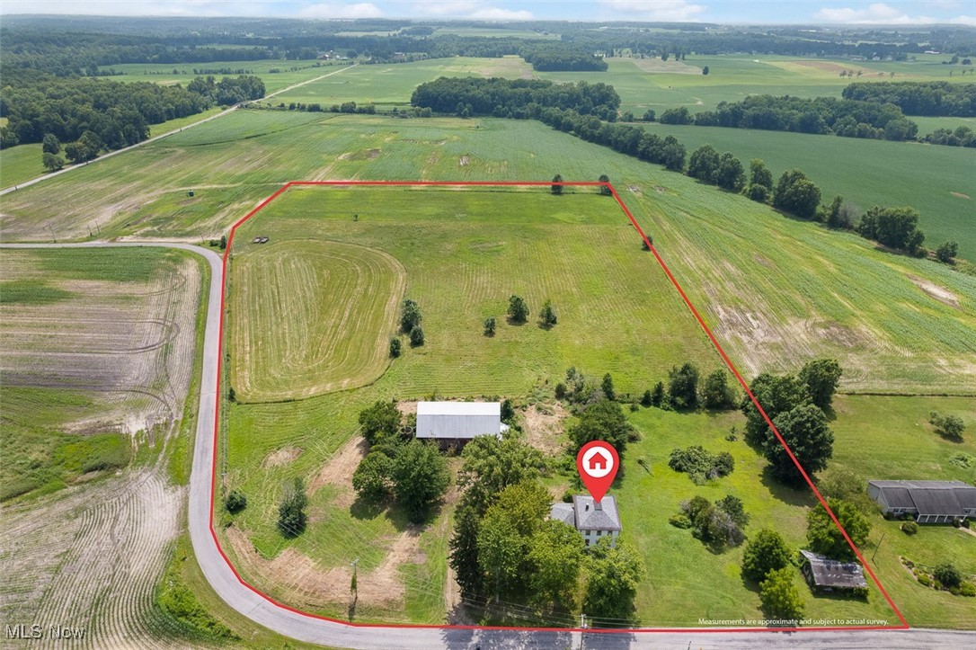 12098 Porr Road Doylestown, OH 44230 - Photo 2 of 34 View of rural area featuring property parcel outlined