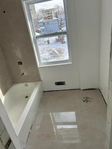 a room with a window