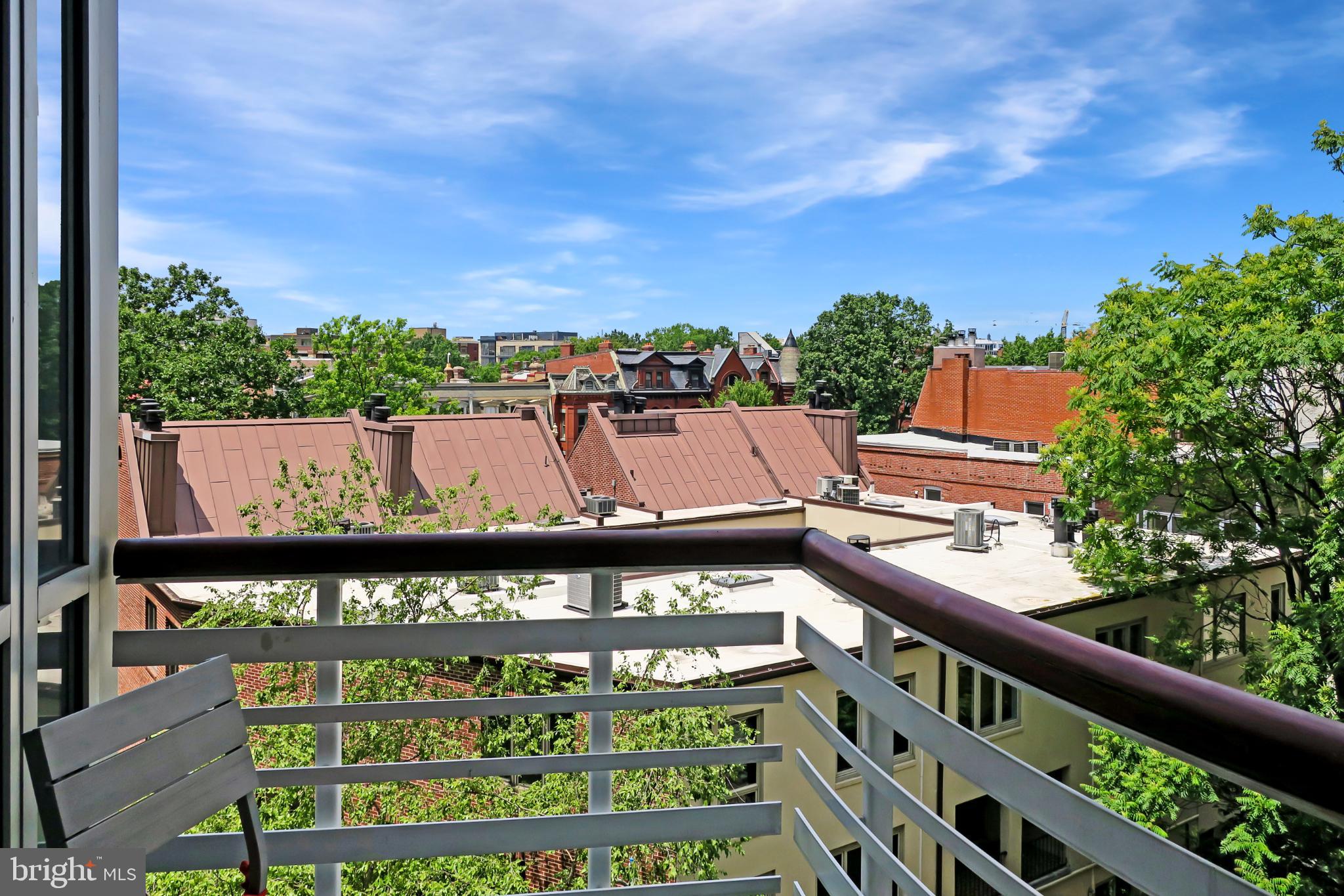 1300 13th Street Northwest, Unit 609 Washington, DC 20005 - Photo 20 of 29 Balcony
