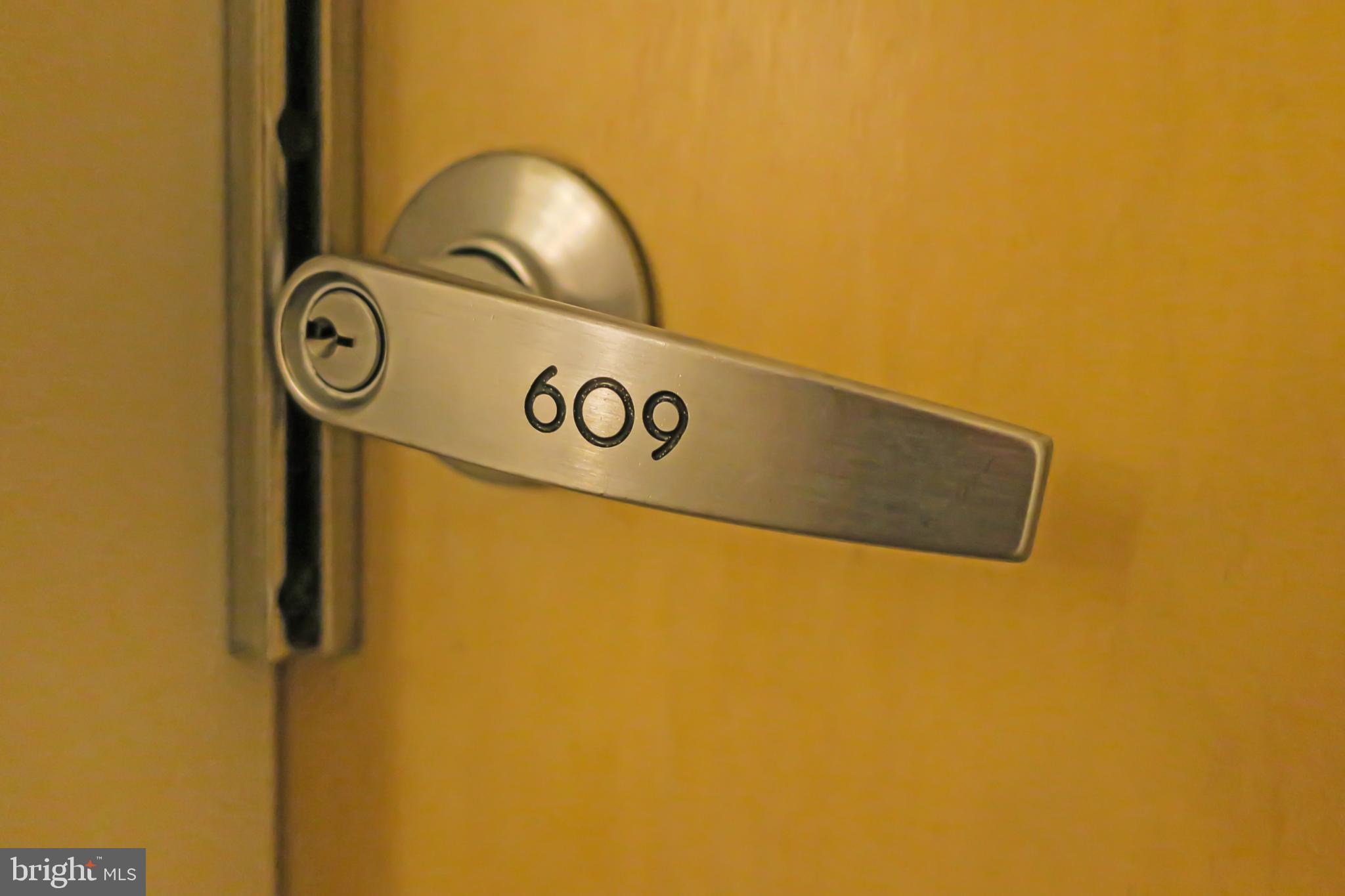 1300 13th Street Northwest, Unit 609 Washington, DC 20005 - Photo 2 of 29 Unit Door