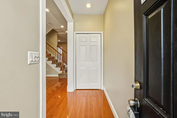 wooden floor in a gallery