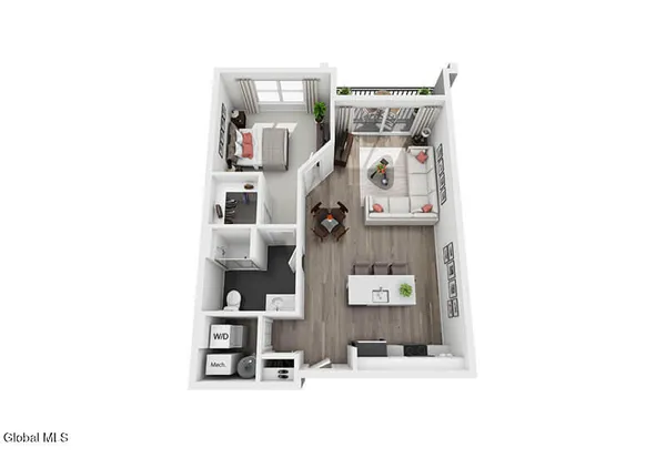 $2,080 | 308 Excelsior Avenue, Unit 406, Saratoga Springs, NY 12866