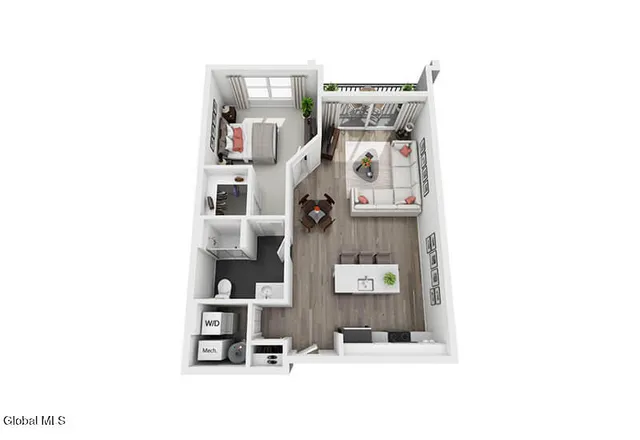 $2,243 | 308 Excelsior Avenue, Unit 406, Saratoga Springs, NY 12866