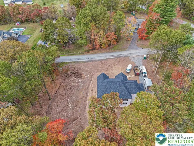 a view of a bench in a yard