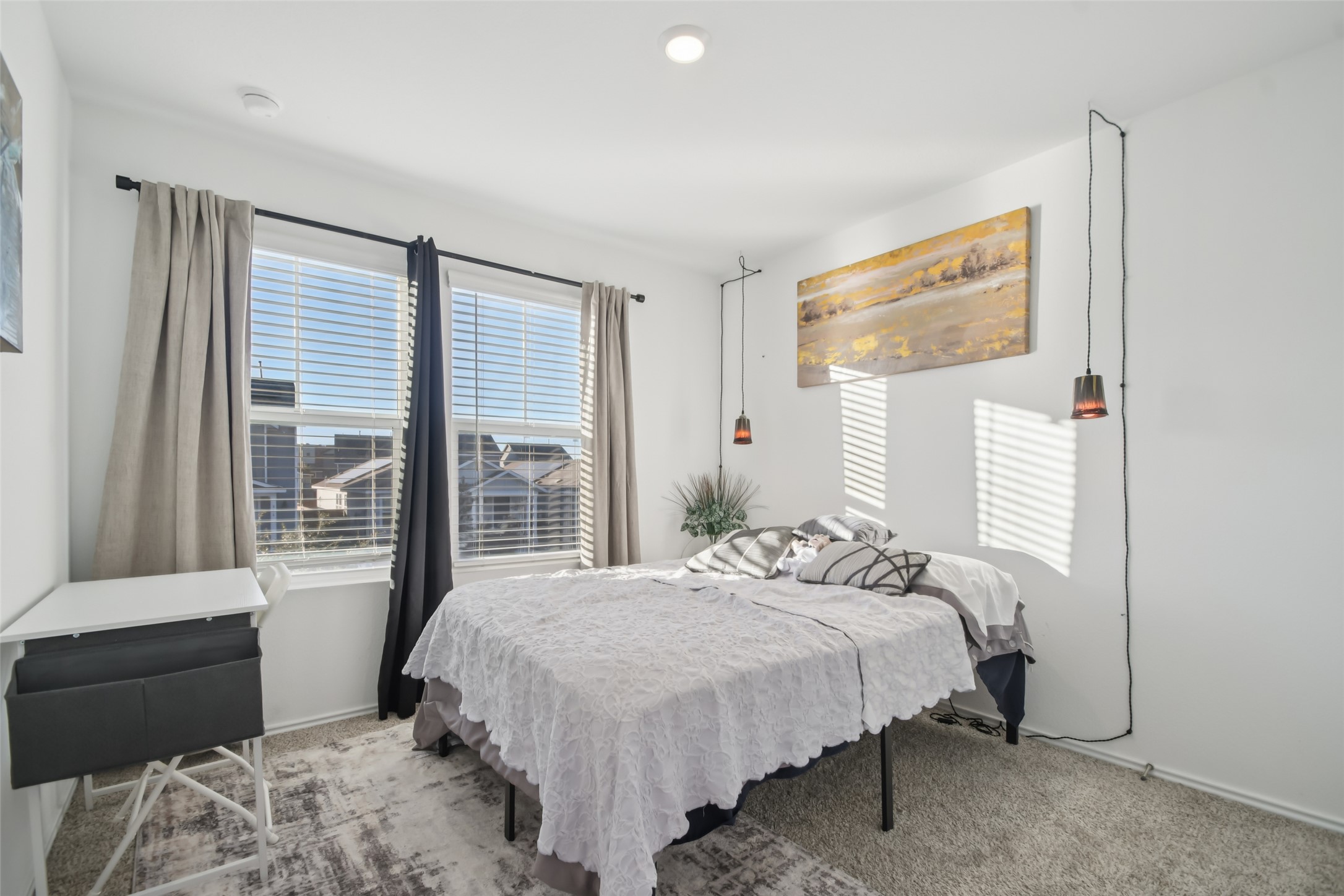 857 Powell Kyle, TX 78640 - Photo 17 of 28 Bedroom featuring carpet flooring