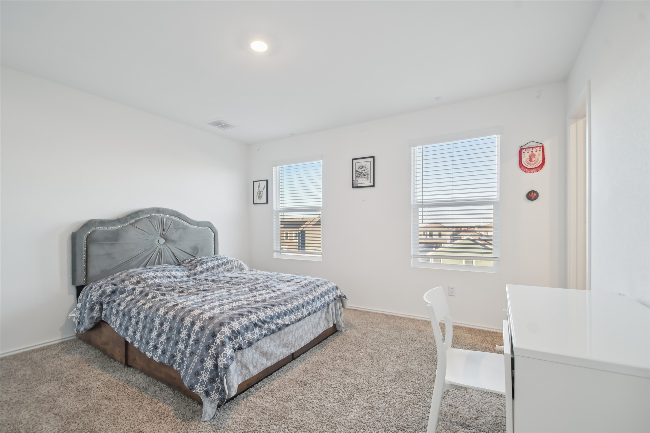 857 Powell Kyle, TX 78640 - Photo 19 of 28 Carpeted bedroom featuring baseboards