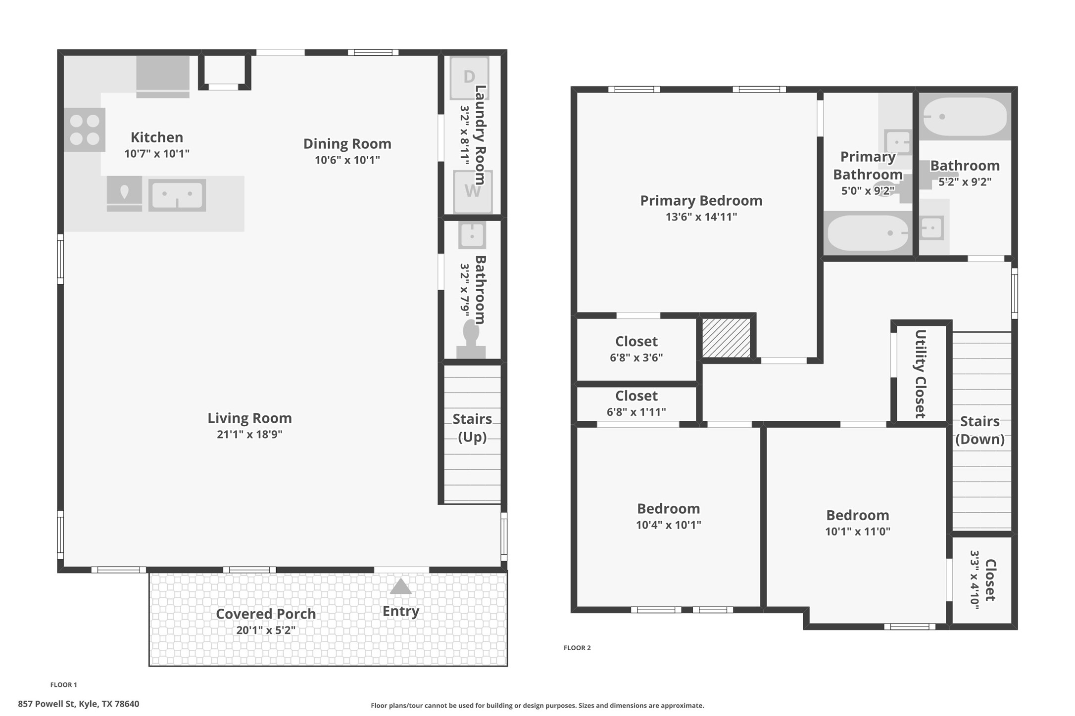 857 Powell Kyle, TX 78640 - Photo 26 of 28 View of room layout