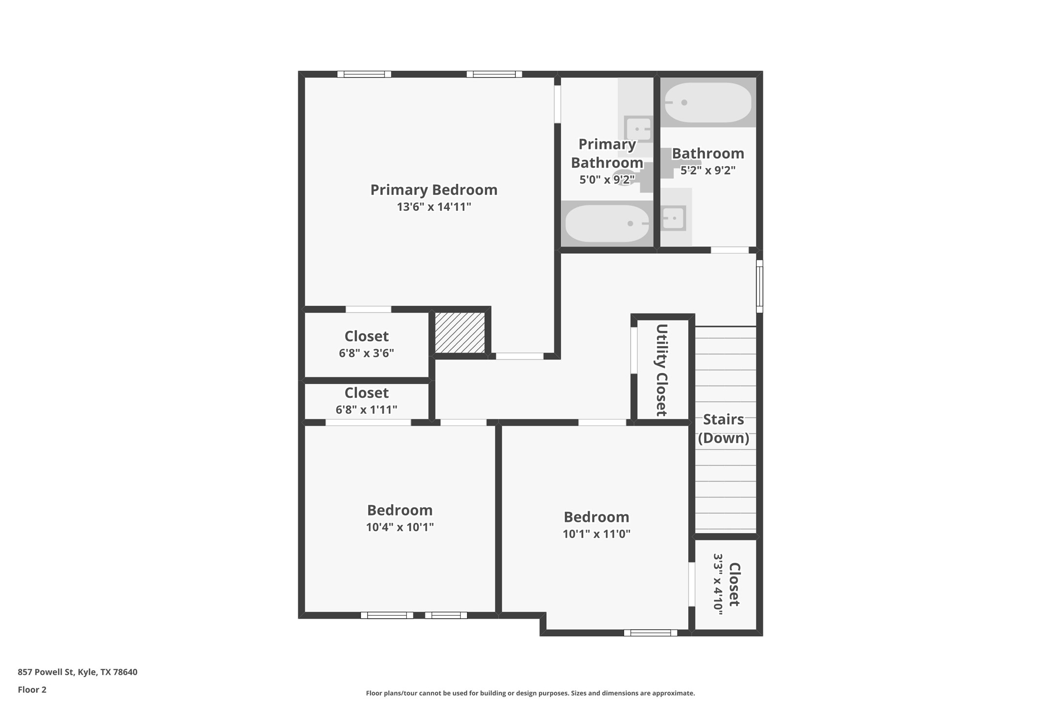 857 Powell Kyle, TX 78640 - Photo 27 of 28 View of room layout