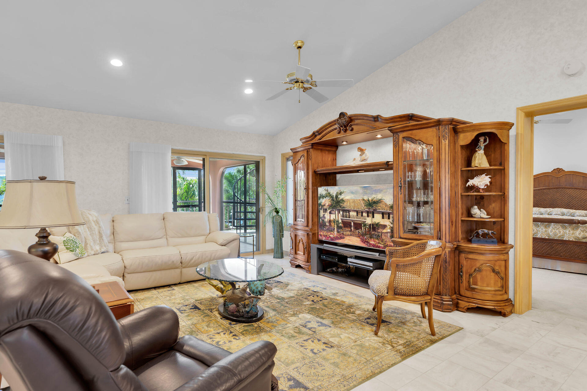 701 12th Street Key Colony Beach, FL 33051 - Photo 24 of 48 a living room with furniture and a large window