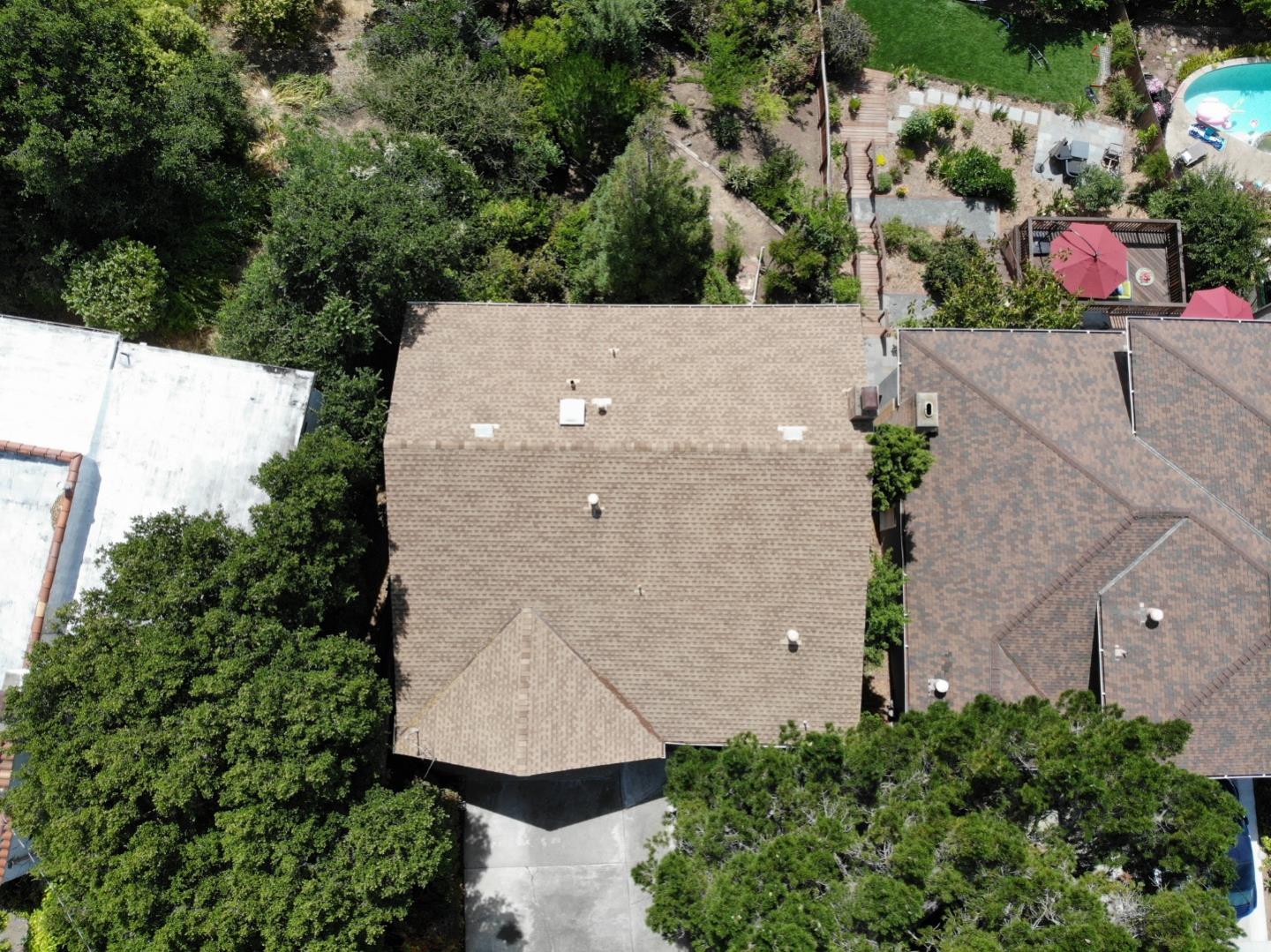 1511 Ridge Road Belmont, CA 94002 - Photo 8 of 50 an aerial view of a house with a yard
