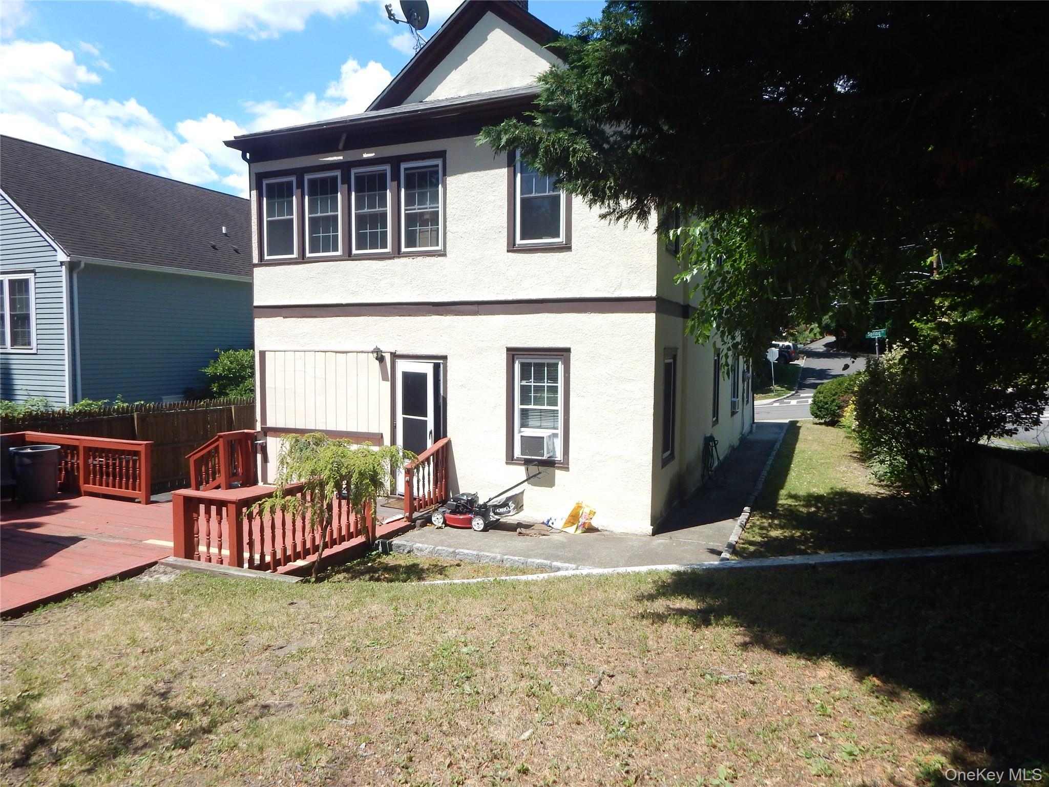 321 Spring Street Ossining, NY 10562 - Photo 14 of 18 Backyard looking toward house