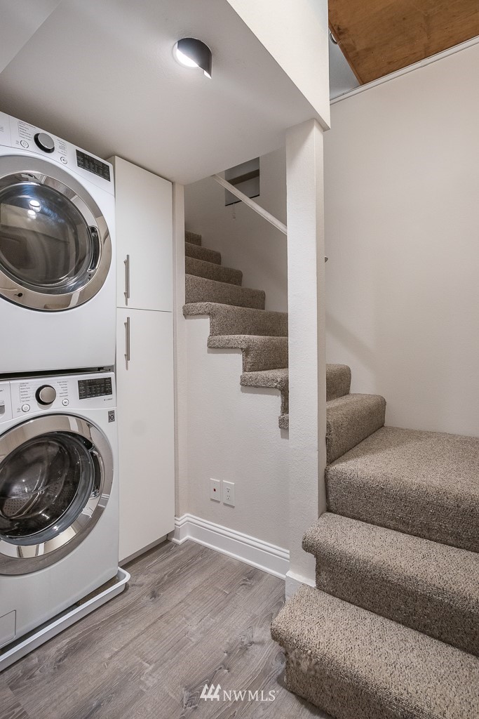 6715 35th Avenue Southwest Seattle, WA 98126 - Photo 19 of 31 a utility room with a washer and dryer