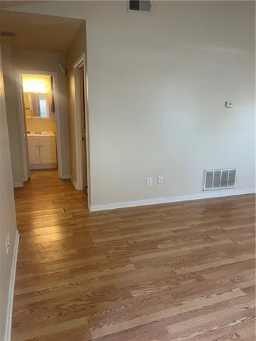 a view of empty room