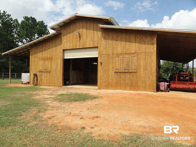 35640 North Spring Road Stapleton, AL 36578 - Photo 3 of 35 Roll up doors on both ends of barn